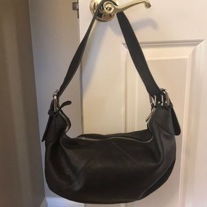 Furla chocolate brown leather Hobo bag